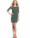 French Connection Women's Susu Stripe Boatneck Dress