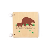 Kid O Forest Friends Wooden Book