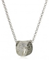 Judith Jack Crystal Glitz Sterling Silver, Crystal and Marcasite Pendant Necklace