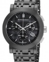 Burberry Women's BU1771 Ceramic Black Chronograph Dial Watch