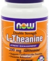 Now Foods, L-Theanine 200 Mg, Veg-Capsules, 60-Count