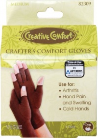 Dritz Crafters Comfort Glove-Medium