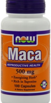 NOW Foods Maca 500mg, 100 Capsules