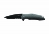 Kershaw Kuro Black Serrated Tanto Knife