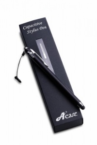 Acase(TM) Stylus - A-ccurate Slim Stylus Pen for Touchscreen Devices Including Kindle Fire, Apple iPad/iPad2/iPad3, Motorola Xoom, Samsung Galaxy Tab, BlackBerry PlayBook (Jet Black).