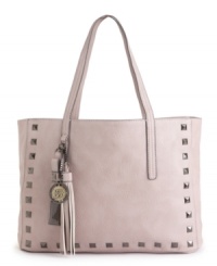 Tell me about it, stud. This stud detailed roomy tote from Buffalo is ideal for any occasion, from running errands to lunch with the girls. Fun signature charms add the perfect amount of polish.