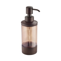 InterDesign Formbu Soap Pump, Espresso/Amber