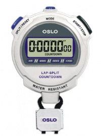 Oslo Silver 2.0 Twin Stopwatch and Countdown Timer