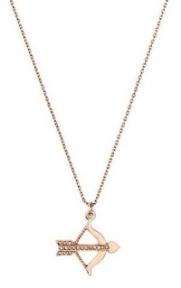 Juicy Couture Jewelry Valentines Day Heart & Bow Necklace Rose Gold New 2013