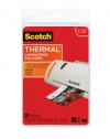 Scotch(TM) Thermal Laminating Pouches, 4.37 Inches x 6.06 Inches, 20 Pouches (TP5900-20)