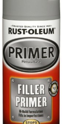 Rust-Oleum 249279 Automotive 11-Ounce Filler Primer Spray Paint, Gray