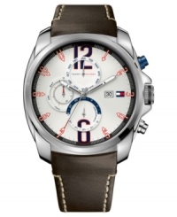 Show your love for TH with this handsome Tommy Hilfiger watch.