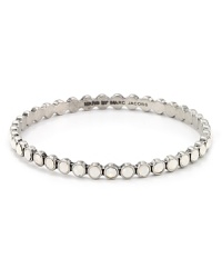 Twinkling jonquil colored stones orbit around this silvery MARC BY MARC JACOBS bangle. It's so spot on.