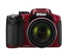 Nikon COOLPIX P510 16.1 MP CMOS Digital Camera with 42x Zoom NIKKOR ED Glass Lens and GPS Record Location (Red)