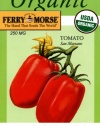 Ferry-Morse 3148 Organic Tomato Seeds, San Marzano (250 Milligram Packet)