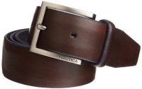 Nautica Men's Domed Feather Edge Dress Belt