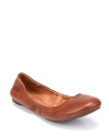 The flexible Emmie ballet flat-both comfortable and chic-is a Lucky Brand design favorite.