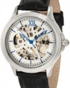 Stuhrling Original Men's 167.33152 Classic Delphi Priam Automatic Skeleton Silver Tone Watch