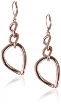 T Tahari Essentials Twisted Link Drop Earrings