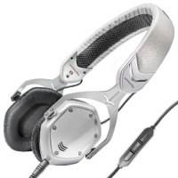 V-MODA Crossfade M-80 On-Ear Noise-Isolating Metal Headphone - White Pearl