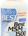 Doctor's Best Best MSM (1500 mg) Tablets, 120-Count