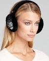 Glitz up your cold-weather accessories with UGG® Australia's sequined, shearling-lined earmuffs.