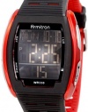 Armitron Men's 40/8239RED Red Accented Rectangular Shaped Digital Watch