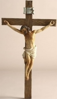 13.75 Inches High Jesus on the Cross-crucifix By Joseph's Studio 11359