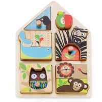 Skip Hop Alphabet Zoo Match and Play Puzzle