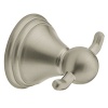 Moen DN8403BN Inspirations Robe Hook, Brushed Nickel