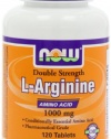 NOW Foods L-Arginine 1000mg, 120 Tablets