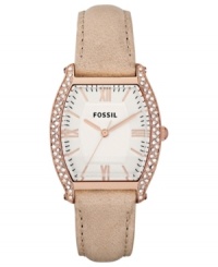 You'll look simply lovely in this Wallace collection watch from Fossil.