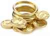 House of Harlow 1960 Gold-Plated Coin Ring