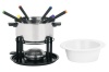 Trudeau Multi 12-Piece Stainless-Steel Fondue Set