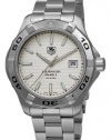 TAG Heuer Men's WAP2011.BA0830 Aquaracer Calibre 5 Silver Guilloche Dial Watch