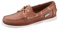 Sebago Women's Docksides Boat Shoe, Saddle Tan, 6 M US