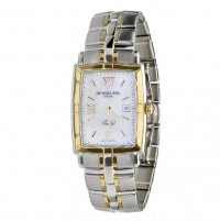 Raymond Weil Men's 9340-STG-00907 Parsifal Stainless Steel Case & 18k Gold Bracelet Watch