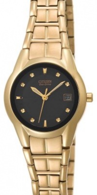 Citizen Women's EW1412-54E Eco-Drive Gold-Tone Watch