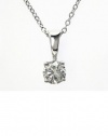 Effy Jewlery 18K White Gold Diamond Pendant, .25 TCW