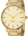 Kate Spade Watches Women's 1YRU0096 Large Gold Crystal Markers Gramercy Watch