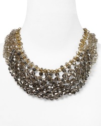 Kate Spade New York City Sparkler Collar Bib Necklace Pyrite