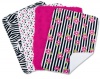 Trend Lab Set of 4 Burp Cloth, Zahara