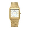 Emporio Armani Men's AR2016 Classic Mesh Goldtone Mother-Of-Pearl Dial Watch