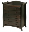 Stork Craft Aspen 5 Drawer Chest, Espresso