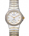 Bulova Women's Diamond Two Tone Watch 98W12