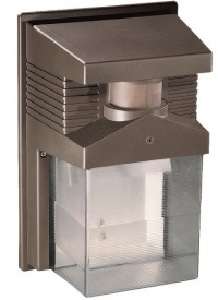 Heath/Zenith SL-5630-BZ-D 180-Degree Halogen Motion-Sensing Security Light, Bronze