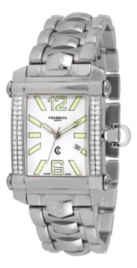 Phillipe Charriol Columbus Mens Diamond Watch 940.930D