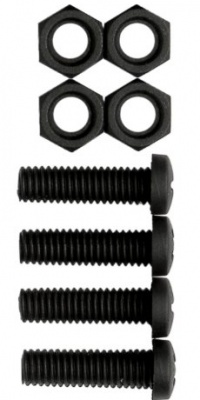 Cruiser Accessories 80150 Fasteners, Import-Nylon, Black