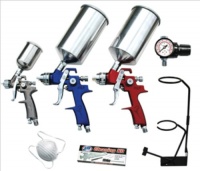 Advanced Tool Design Model  ATD-6900  9-Piece HVLP Spray Gun Set