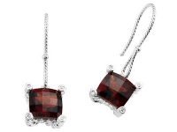 Genuine Garnet Earrings by Effy Collection® LIFETIME WARRANTY